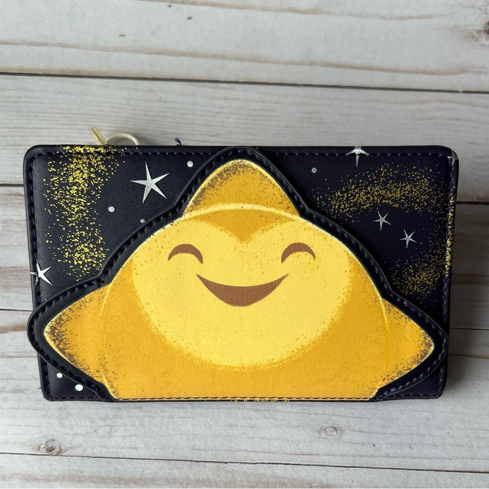 Loungefly Disney Parks Purple Starry Wallet